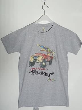 Boys T-shirt - Light Grey - 10075