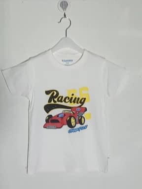 Boys T-shirt - White - 10050