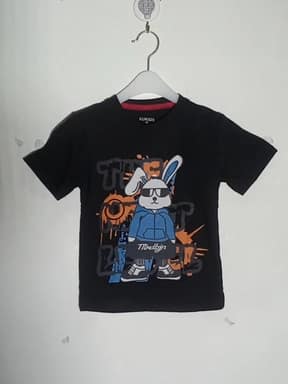 Boys t-shirts - Black clr