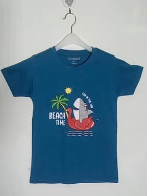T-Shirt boy - Clr ocean blue