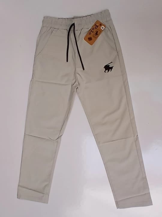 Light grey polo Trousers thumbnail 1