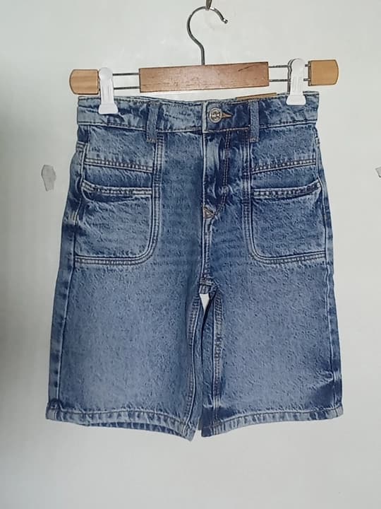 Jeans short 4 pocket nicker for boys blue