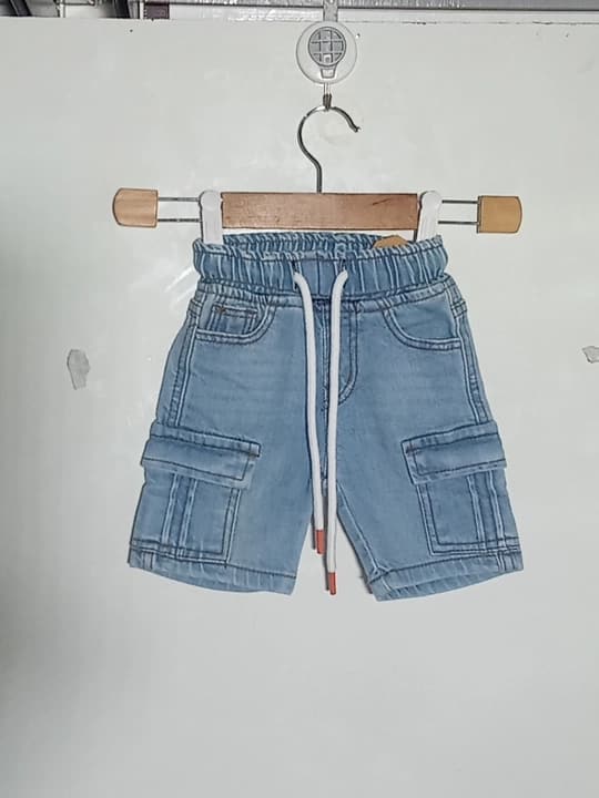 Jeans short 4 pocket nicker for boys blue